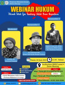 WEBINAR HUKUM bersama HMJ Hukum Keluarga